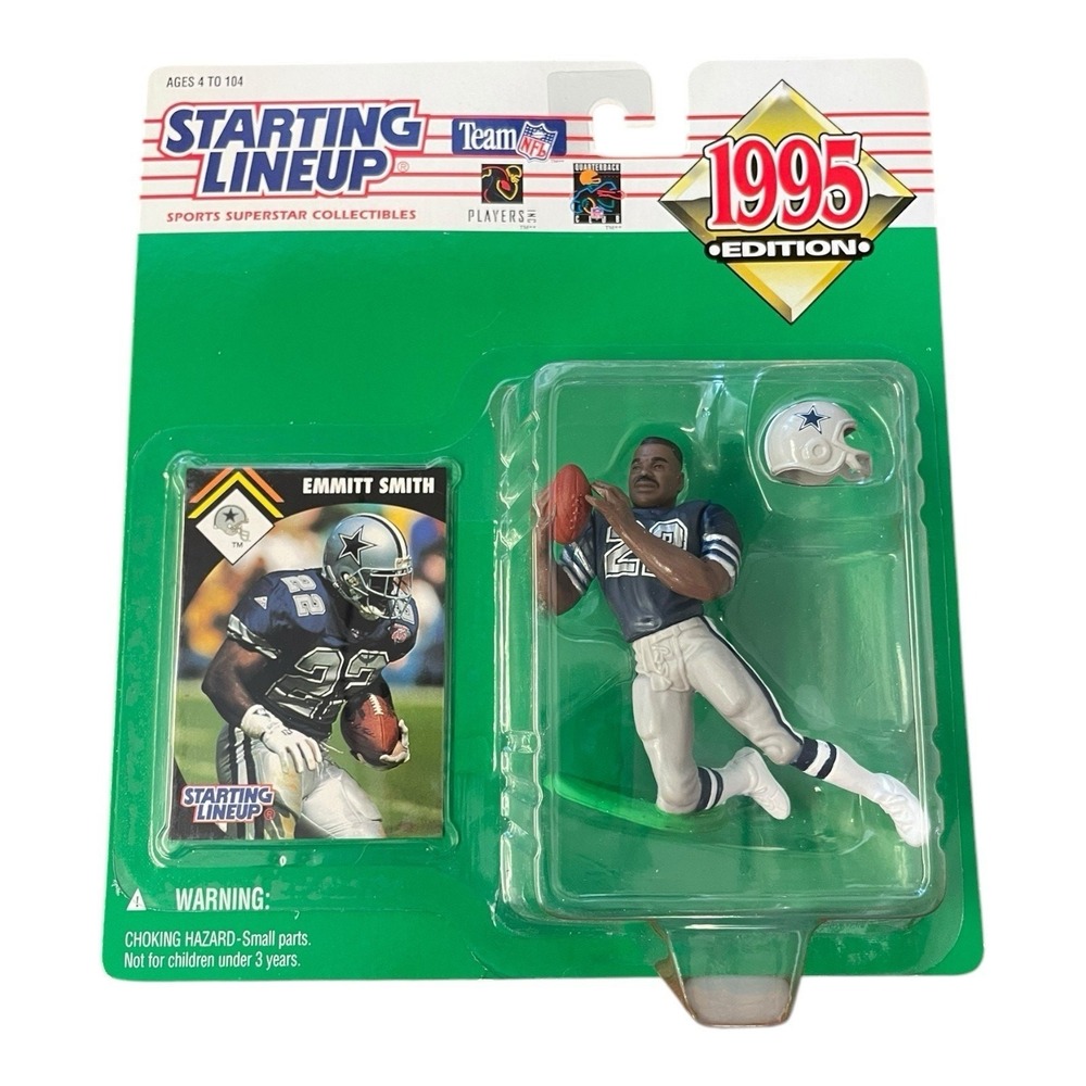 Emmitt Smith #22 Dallas Cowboys Starting Lineup 1995 Edition Figure